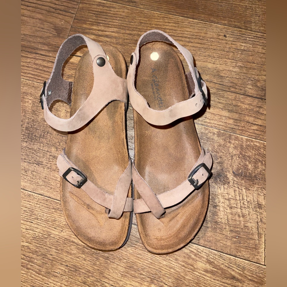 A Giannetti Made in Italy Strap Sandals Size 9